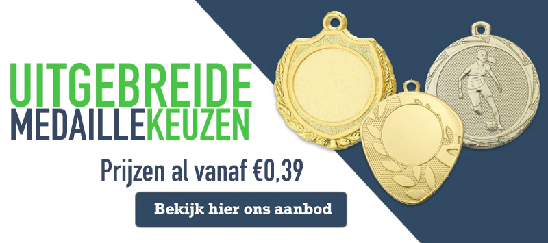 Bekerplanet de mooiste medailles